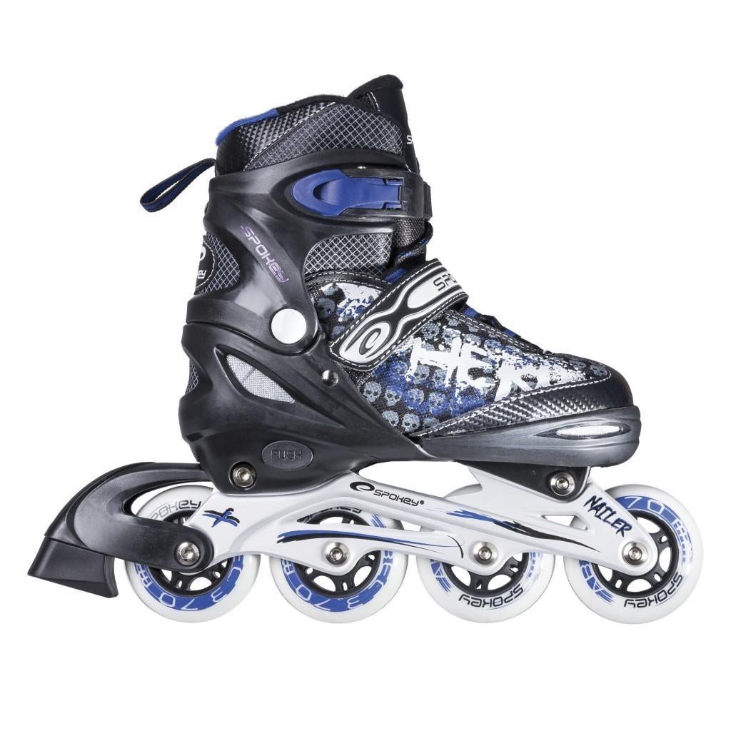 Casco e Protezioni Misure dal 40 al 45 Carrello in Alluminio ABEC 7 My Area Set Pattini in Linea Fissi MOD Arrow